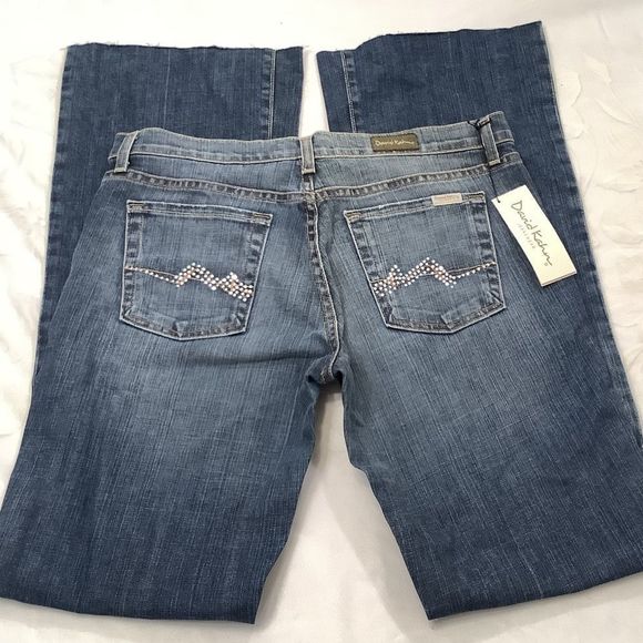 David Kahn Nikki Jeans With Swarovski Crystals - Picture 5 of 8